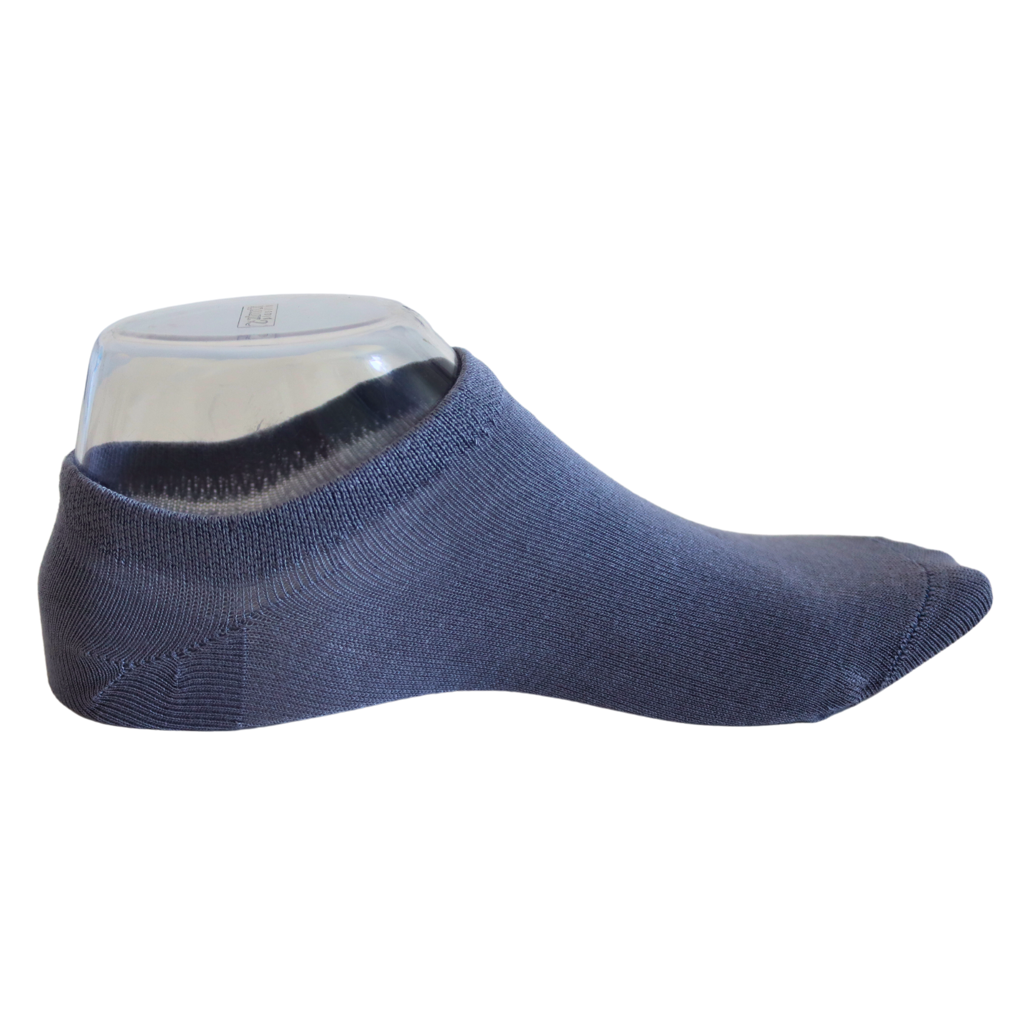 Louluu Women Grey Color Sneaker Socks