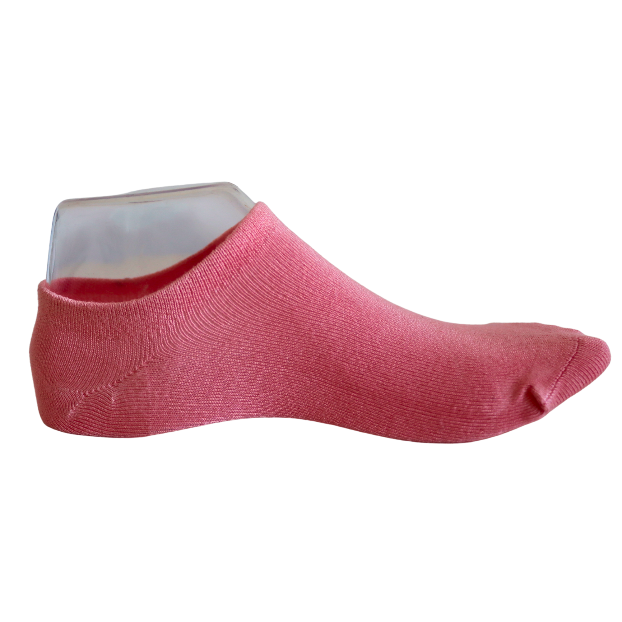 Louluu Women Pink Color Sneaker Socks
