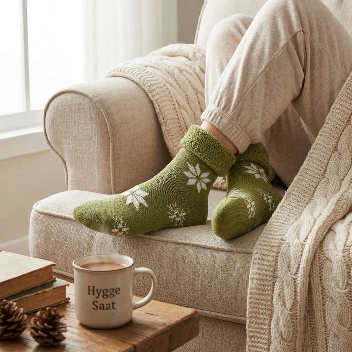 Louluu Snowflake Ankle Socks I Louluu