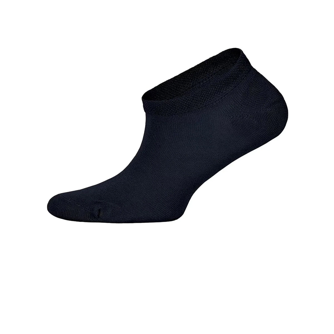 Louluu women's cotton Black sneaker socks | Louluu