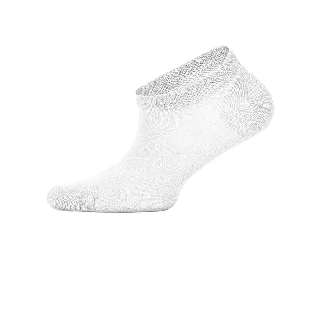 Louluu women's cotton White sneaker socks | Louluu