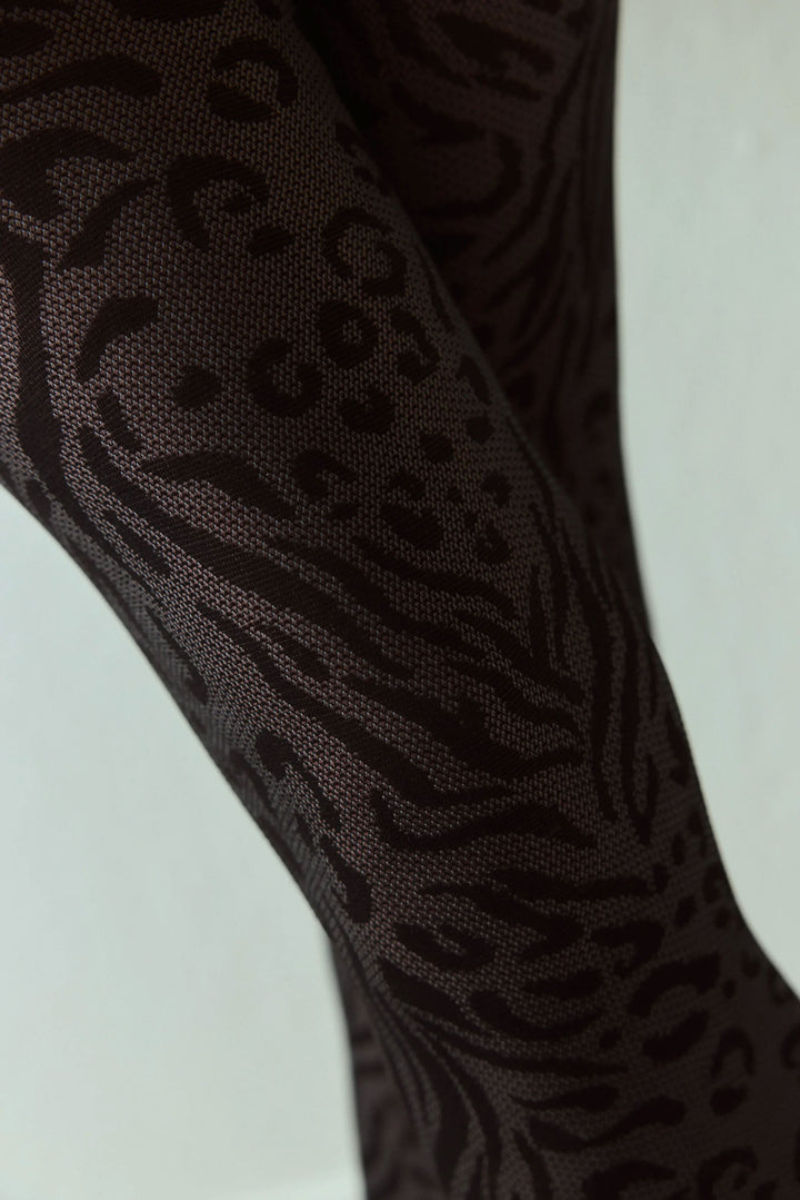 Penti Zebra Leopard Chic Fashion Tights