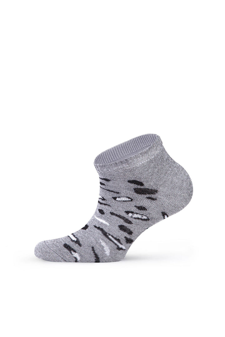 Louluu Leopard Sneaker Socks | Fashiontight UK
