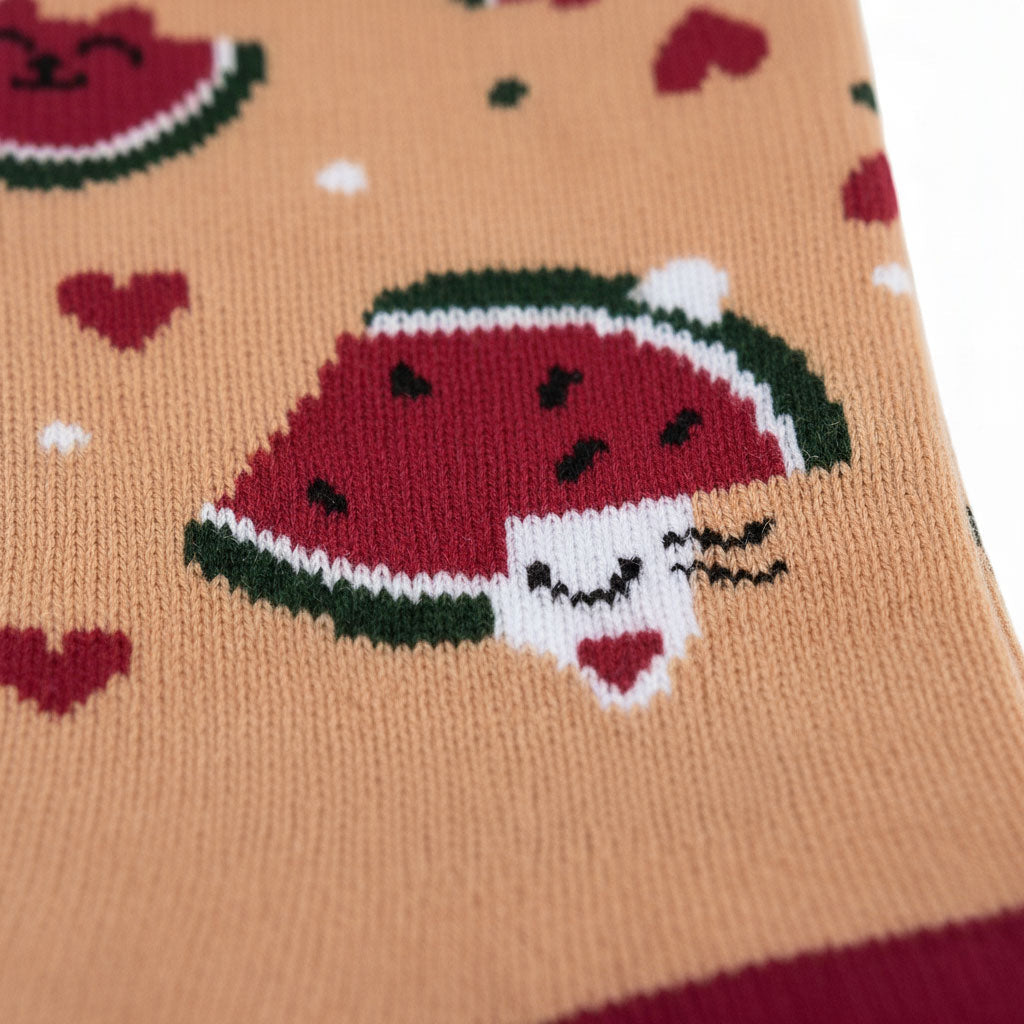 Louluu unisex cotton low cut socks close-up of toe and heel detail — soft &amp; durable fabric