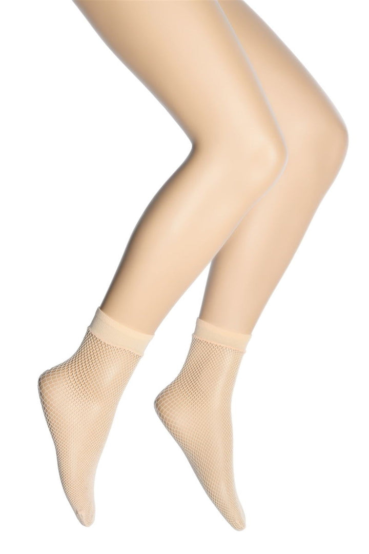 Dore Fishnet Ankle Socks