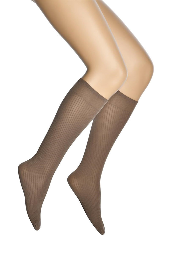 Dore Ribbed Knee Highs