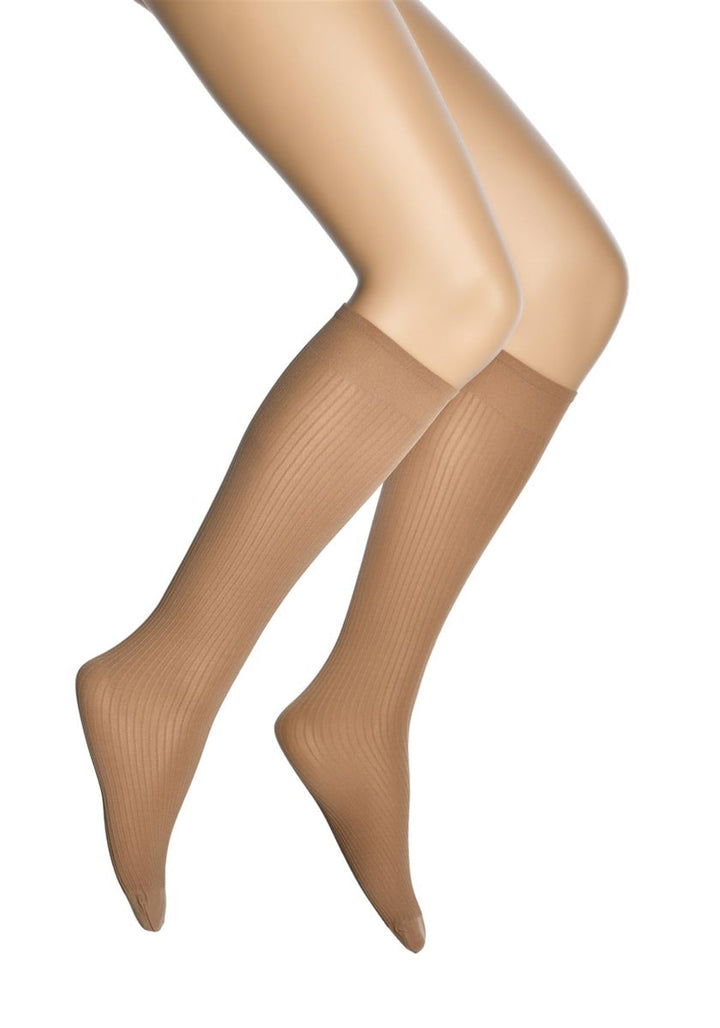 Dore Ribbed Knee Highs