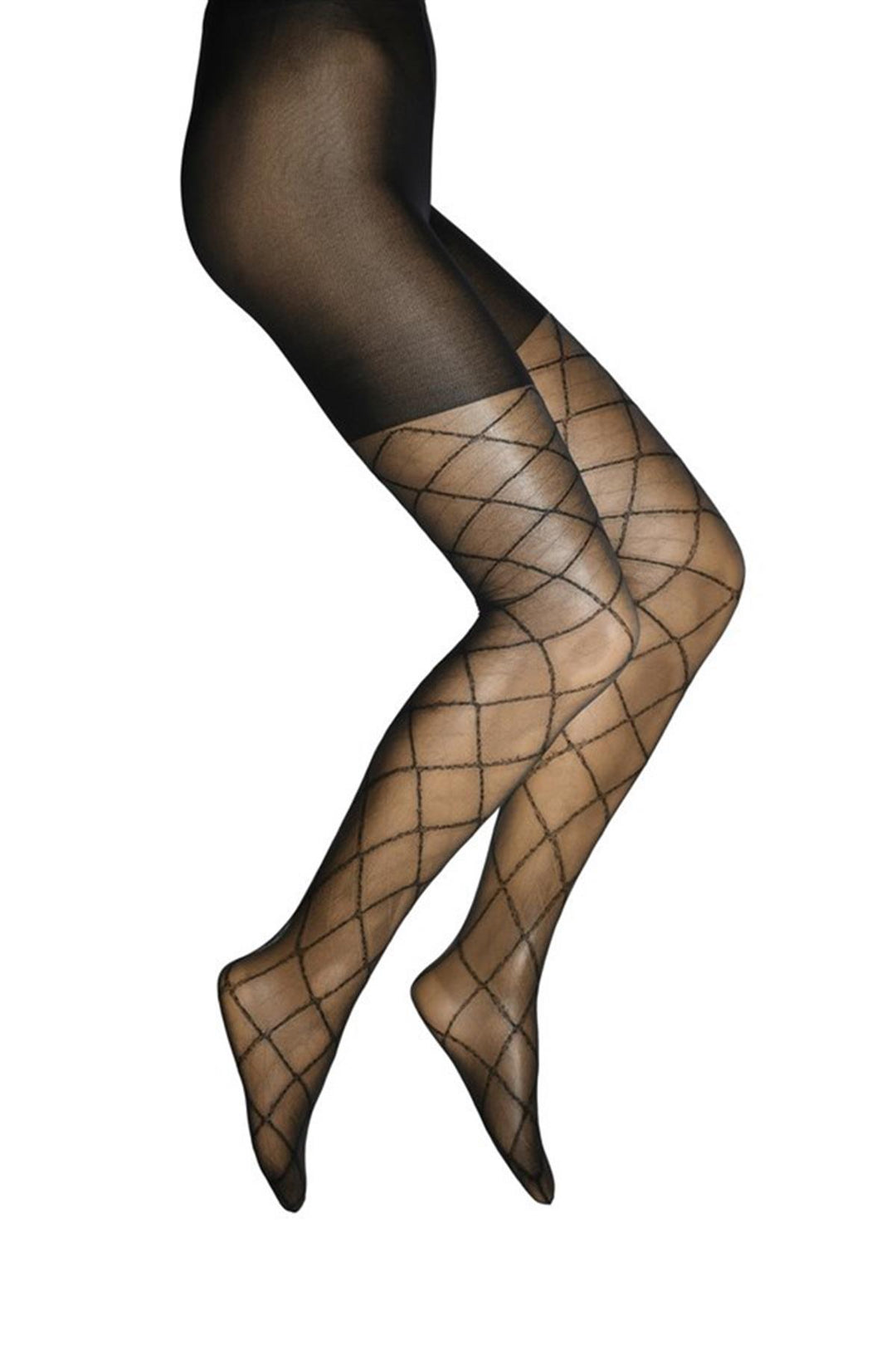 Dore Graphic Patterned Sheer Tights