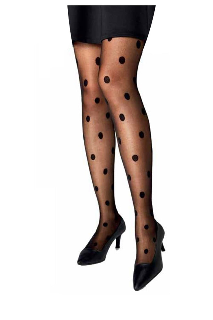 Dore Micro Dot Sheer Tights