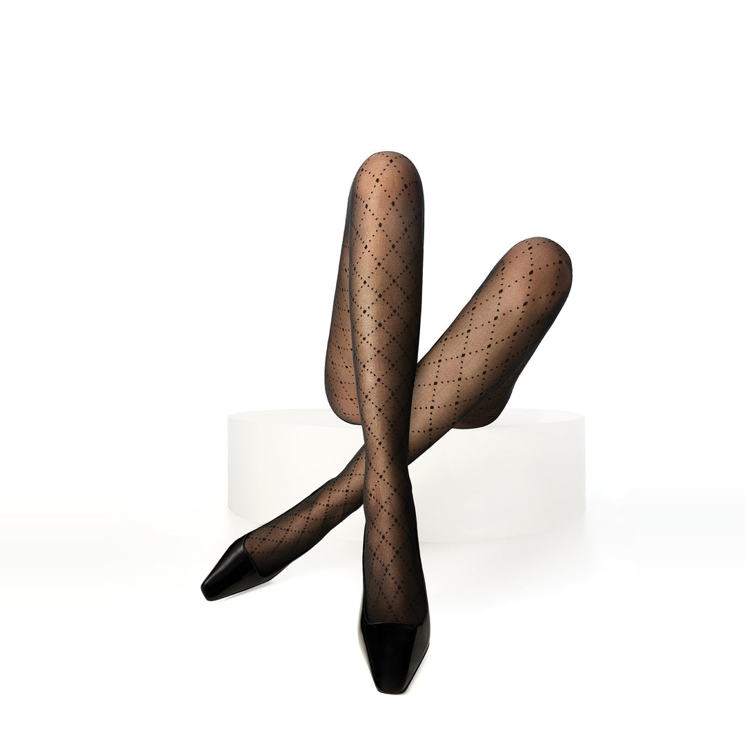 Penti Diamond Dotted Sheer Fashion Tights | Fashiontight UK