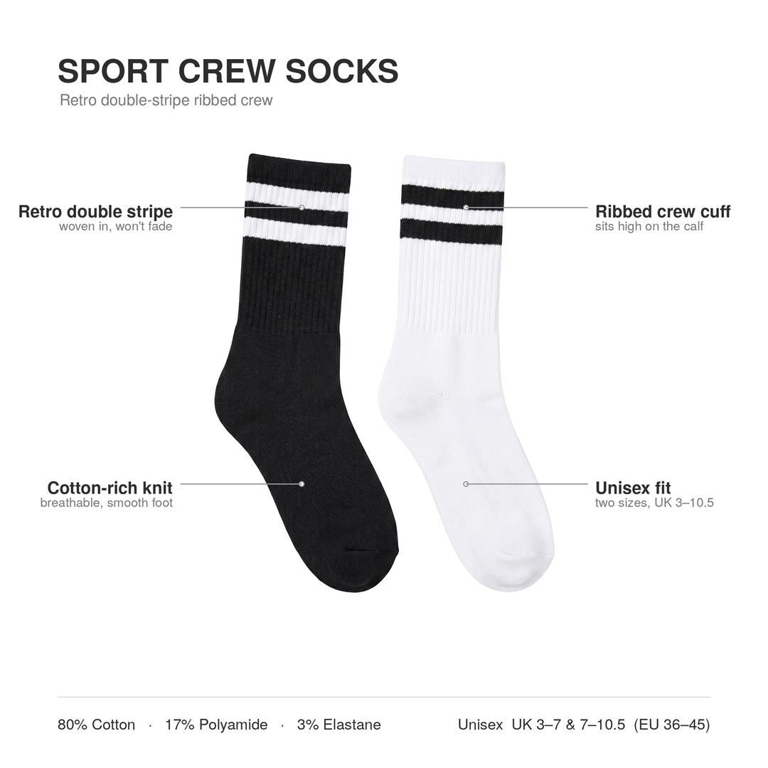 Louluu Sport Crew Socks | Fashiontight UK