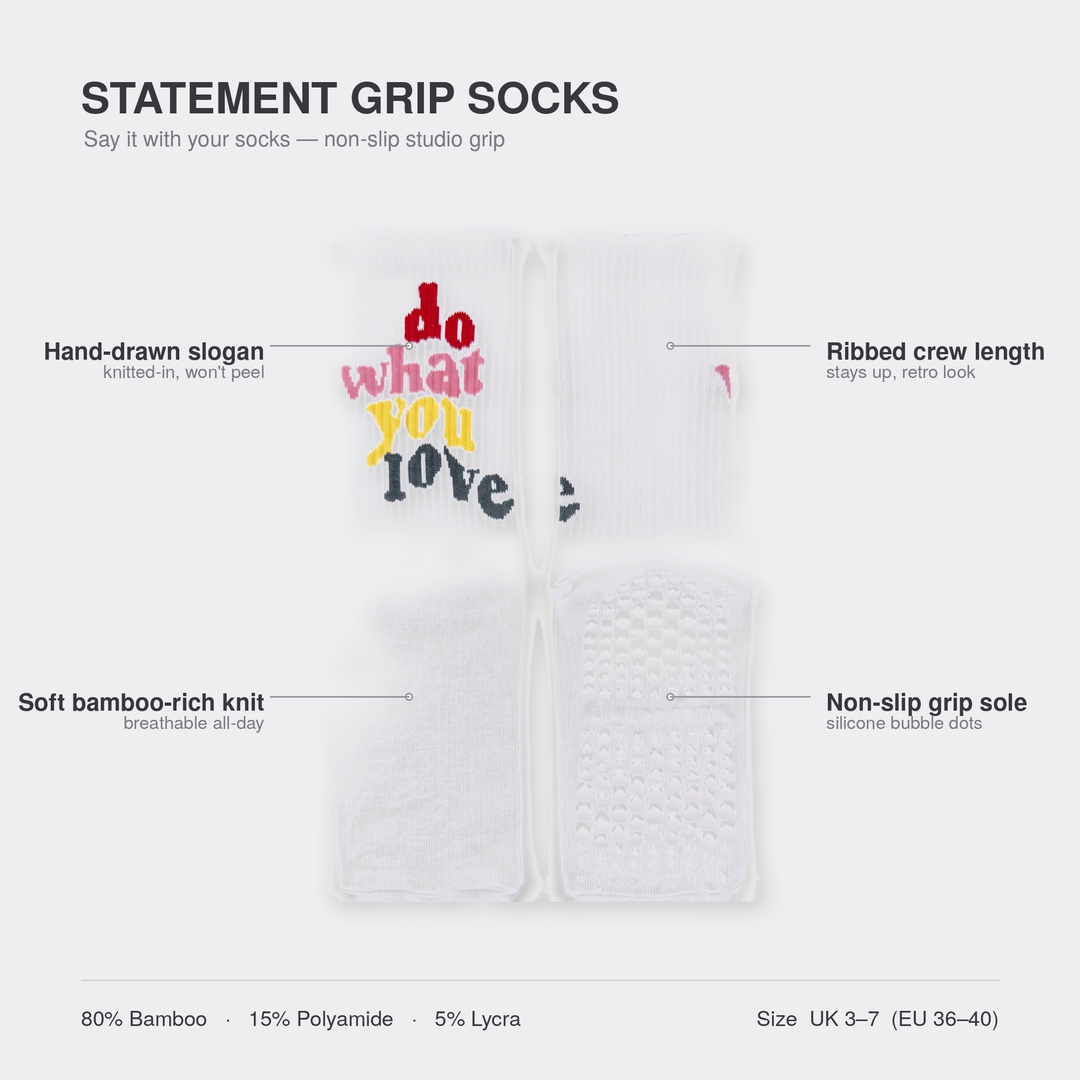 Louluu Statement Grip Socks | Fashiontight UK