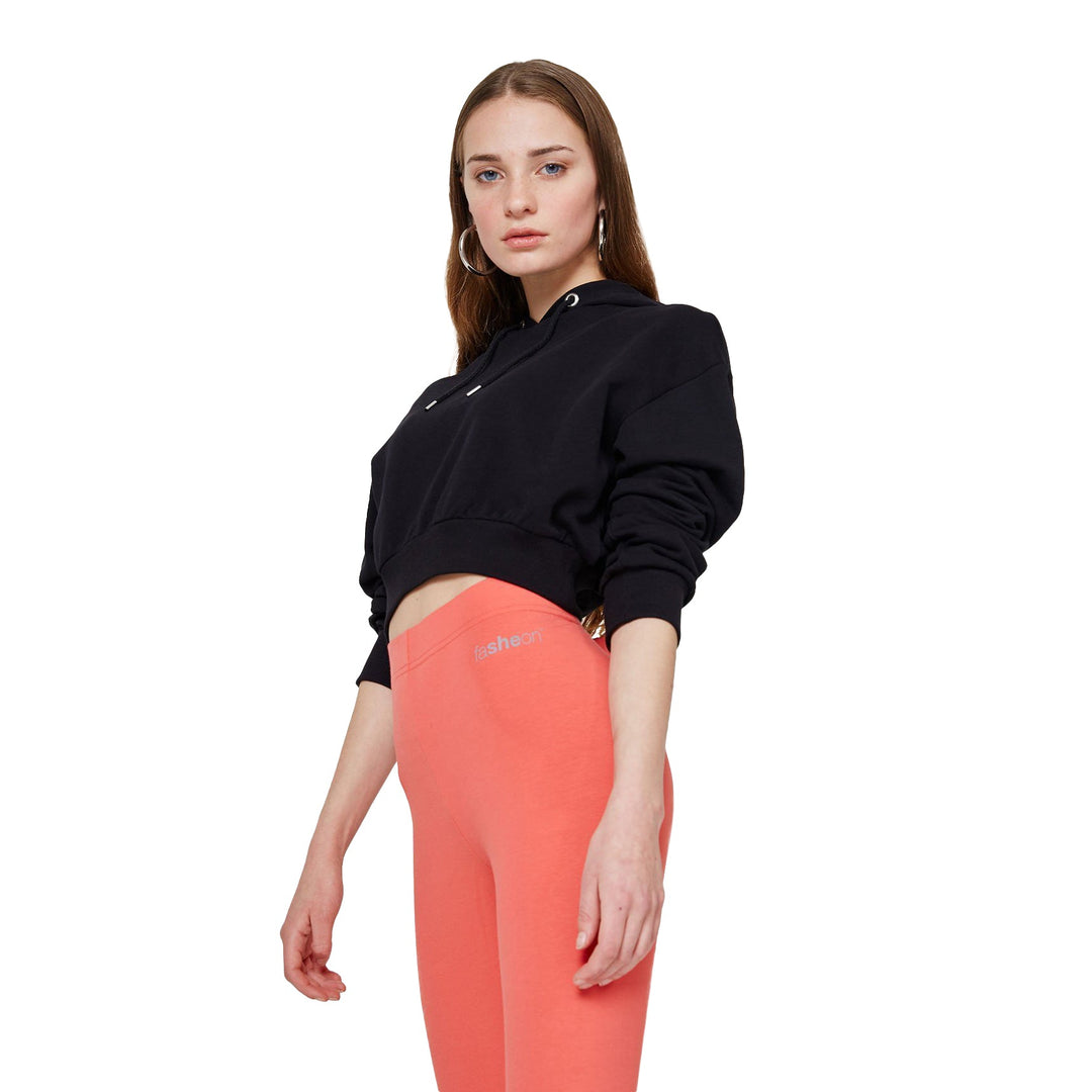 Fashiontight Orange Classic High Waisted Leggings - view 3