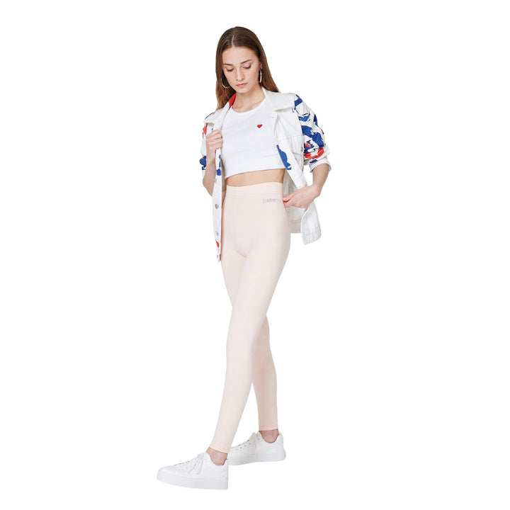 Fashiontight Nude Classic High Waisted Leggings - view 2