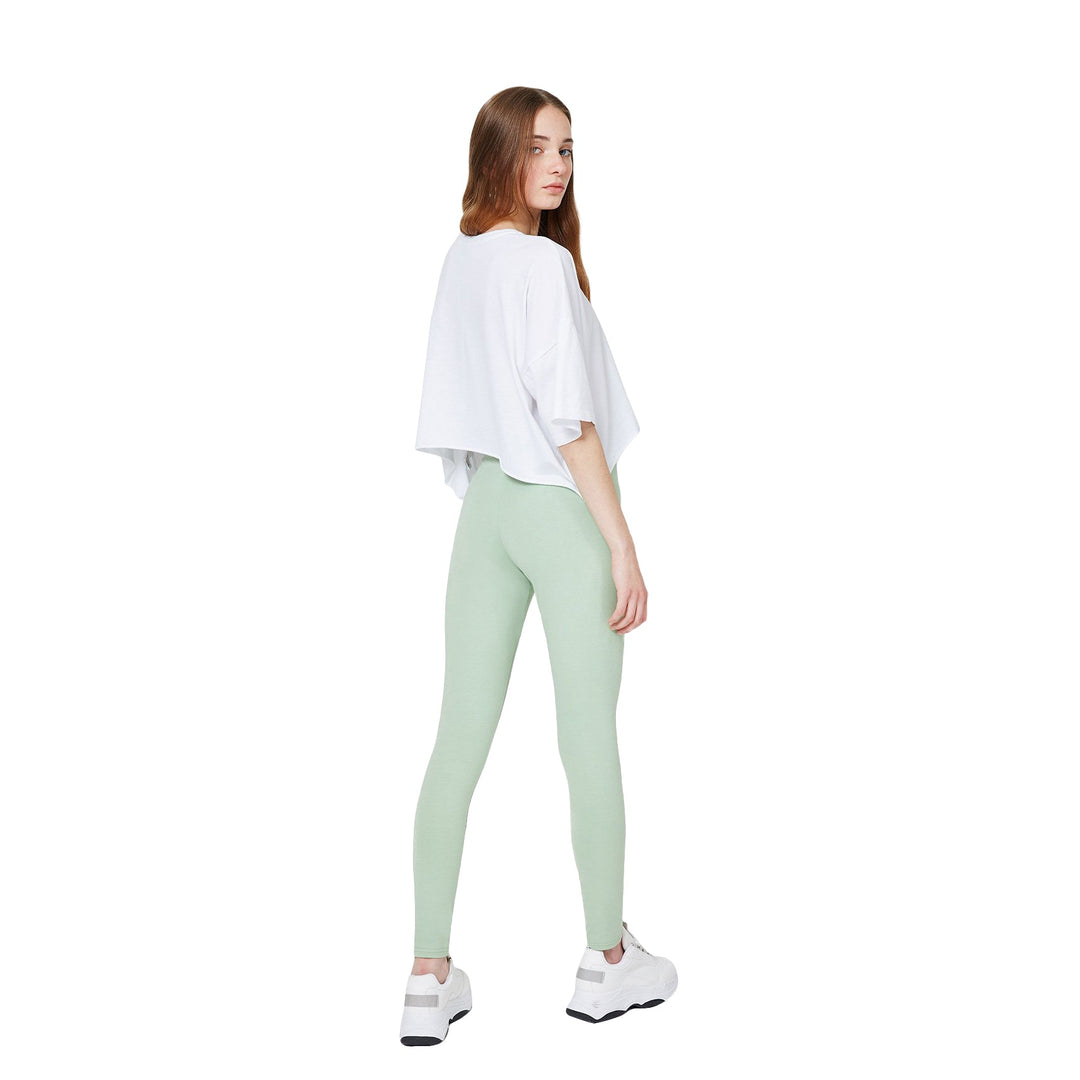 Fashiontight Green Classic High Waisted Leggings - view 4