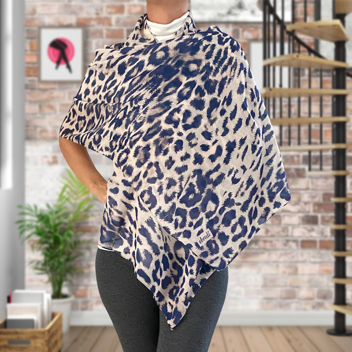 Fashiontight Marbled-Leopard Shawls