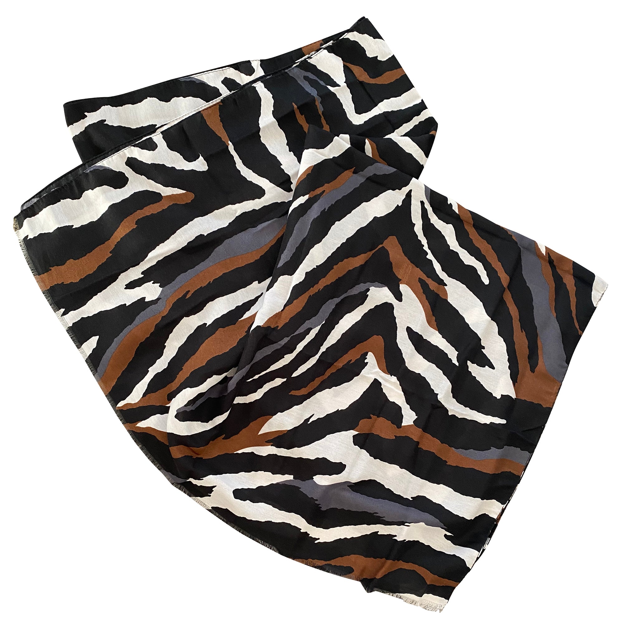 Fashiontight Eyfel-Zebra Patterned Shawls