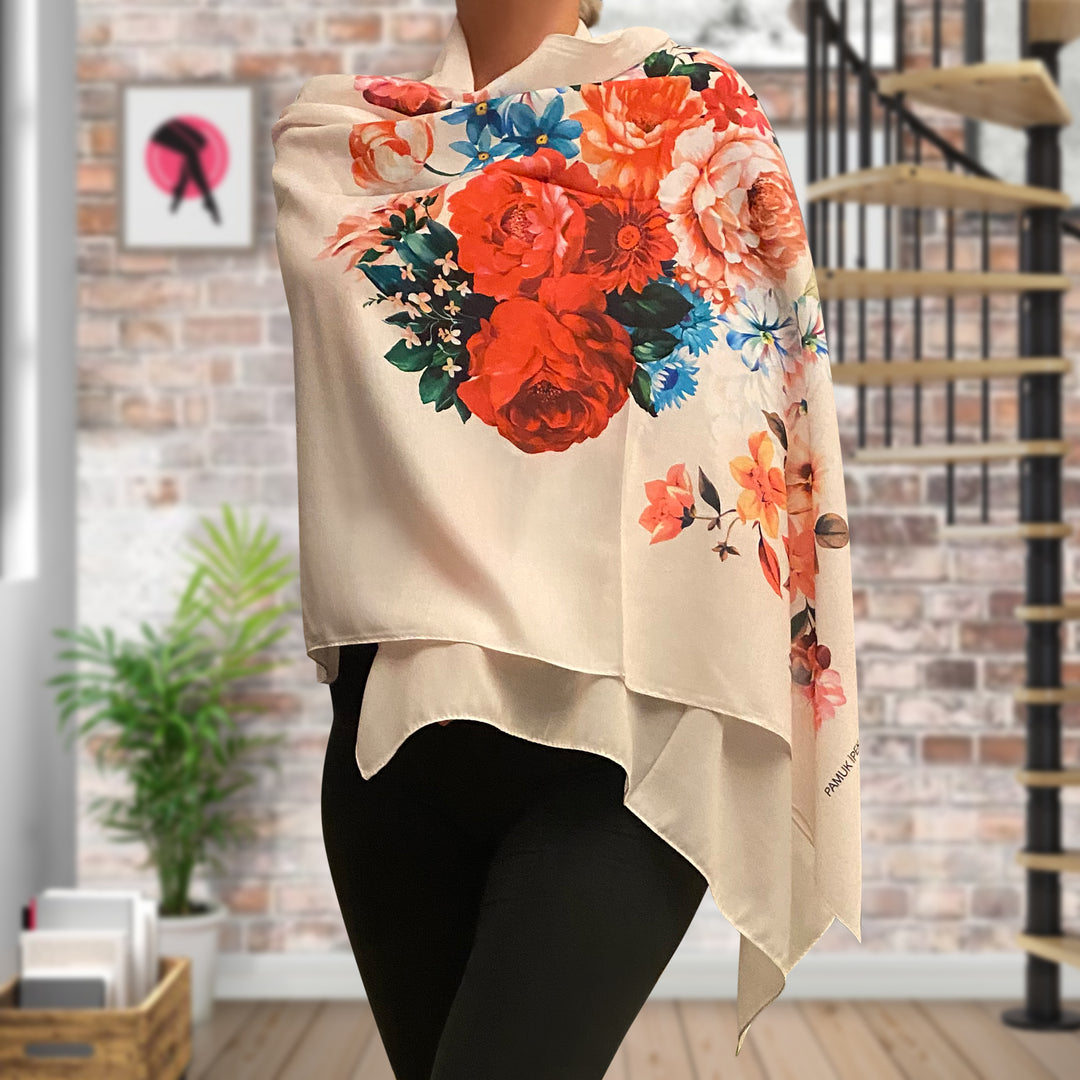 Fashiontight Flower Patterned Shawls