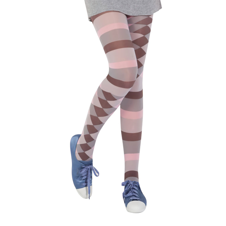 Daymod Stripe Pattern Fashion Tight
