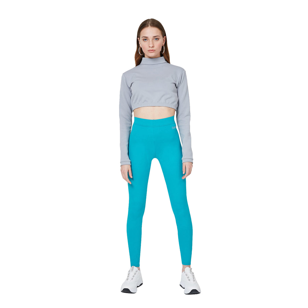 FashionTight Blue Classic High Waisted Leggings